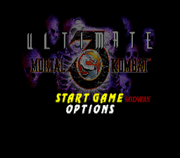 Ultimate Mortal Kombat 3 (USA) Title Screen